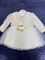 Платье Baby Boom BB131 white - делук