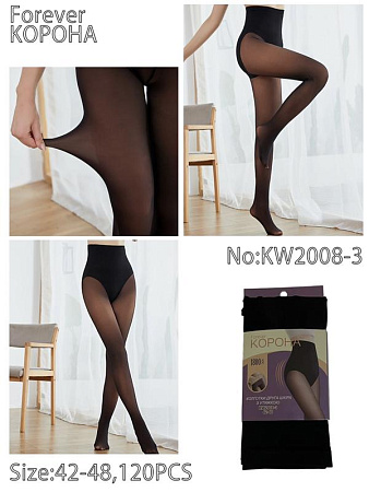 Колготы Redoor KW2008-3 black - делук