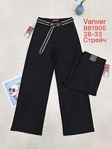 Джинсы Vanver B81905 black - делук