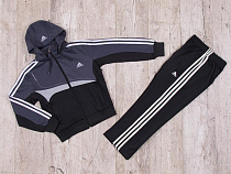 Костюм Спорт Meisty Q822 black - делук