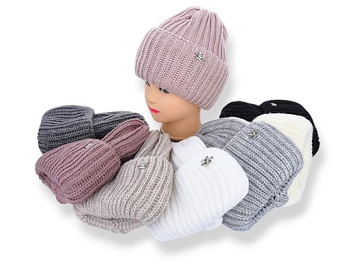 Шапка Angelica TRW001-1 mix - делук