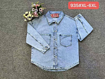 Рубашка Maxim Jeans 935 l.blue - делук