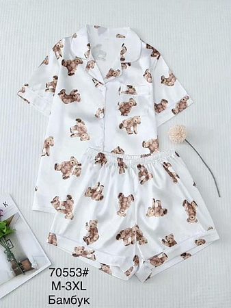 Пижама Anion 70553 white - делук