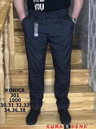 Брюки No Brand 301 black - делук