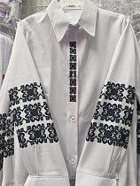 Вышиванка Miki Maki MM271 white - делук