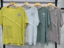 Футболка Yafeier 9588 yellow - делук