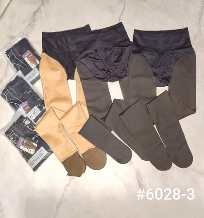 Колготы Kosta 6028-3 black - делук