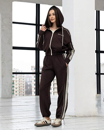 Костюм Спорт Azna Д124 chocolate - делук