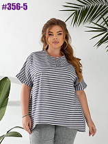 Футболка Bat 356-5 grey - делук