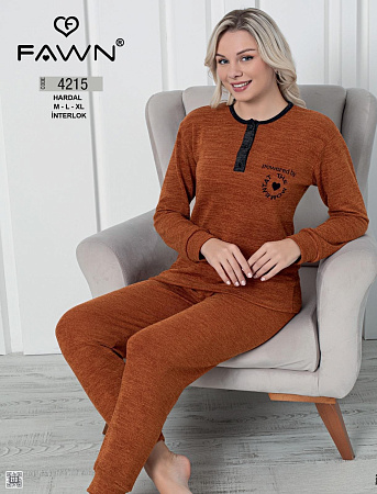 Пижама Trikotag 4215 brown - делук