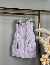 Жилетка Delfinka L43 lilac - делук