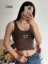 Топ Fsn 2566 brown - делук