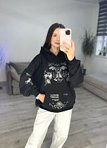 Худи S.Style 619 black - делук