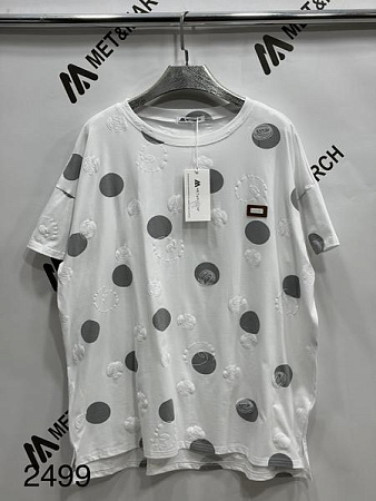 Футболка Met&March 2499-10 white - делук