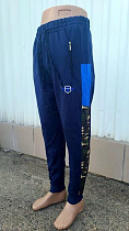 Штаны Спорт 4 Seasons A01-118 navy - делук