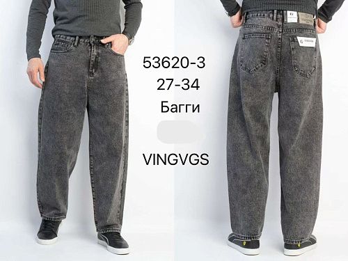 Джинсы Vingvgs 53620-3 grey - делук