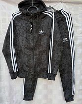Костюм Спорт Shon S1173 d.grey - делук