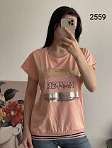 Футболка Fsn 2559 peach - делук