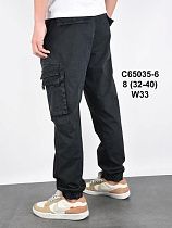 Джоггеры God Baron C65035-6 grey - делук
