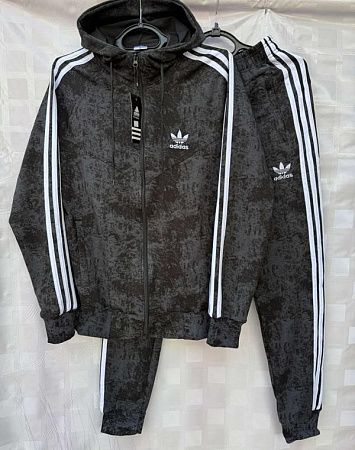 Костюм Спорт Shon S1173 d.grey - делук