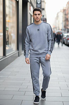 Костюм Спорт Delviago DL657 grey - делук