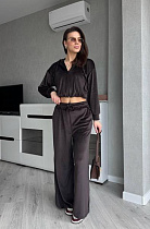 Костюм Спорт Arina 2498 brown - делук