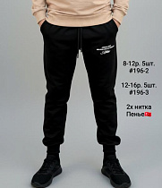 Штаны Спорт Amz 196-3 black - делук