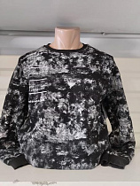 Свитер Panda 1345 black - делук