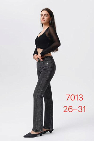 Джинсы Newjeans 7013 black - делук