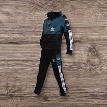 Костюм Спорт Sevim SV1255 black-green - делук