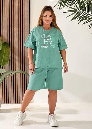 Костюм Oska 6055 green - делук