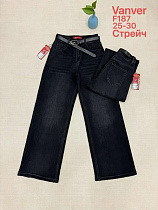 Джинсы Vanver F187 black - делук