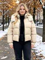 Куртка Jacket 6738 beige - делук