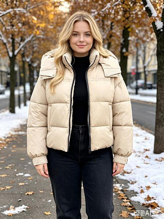 Куртка Jacket 6738 beige - делук