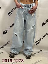 Джинсы Jeans Style 2019-1278 l.blue - делук