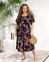 Платье Jjf 888-1 navy - делук