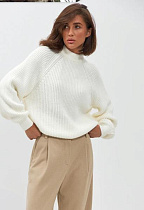 Свитер Lora 4494 white - делук