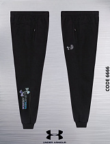 Штаны Спорт Azt 6666-1 black - делук