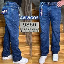 Джинсы God Baron 9860 blue - делук