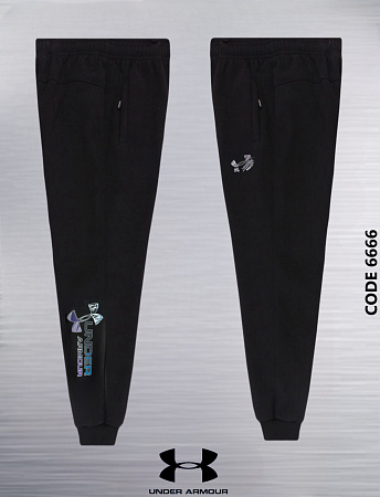 Штаны Спорт Azt 6666-1 black - делук