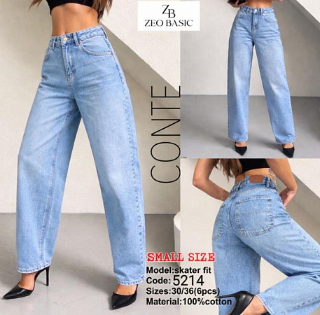 Джинсы Jeans Style 5214 l.blue - делук