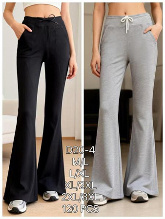 Штаны Спорт Kenalin D20-4 black - делук