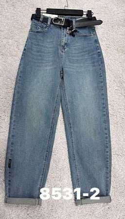 Джинсы Divo 8531-2 l.blue - делук