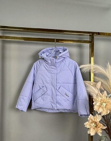 Куртка Delfinka 6659 lilac - делук
