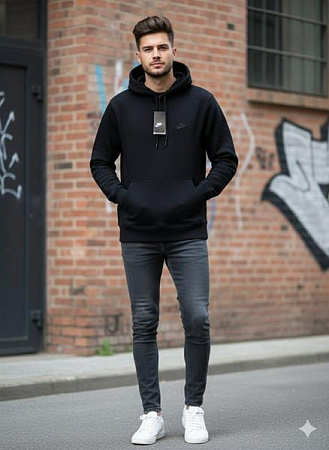 Худи Moranny MR635 black - делук