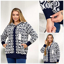 Кофта Global GL305 navy - делук