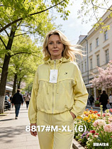 Ветровка Jacket 8817 yellow - делук