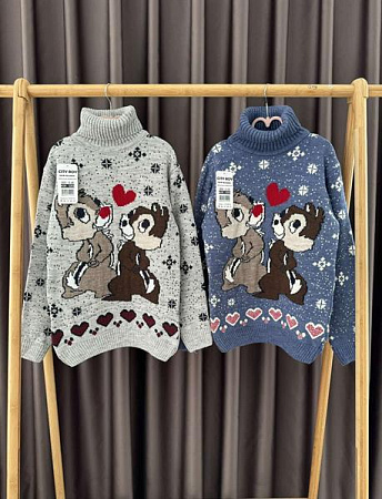 Свитер Sunnytot S191 l.grey - делук