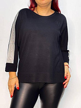 Свитер Kosta 814 black - делук