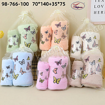 Полотенце Koloco 98-766-100(70*140/35*75) - делук